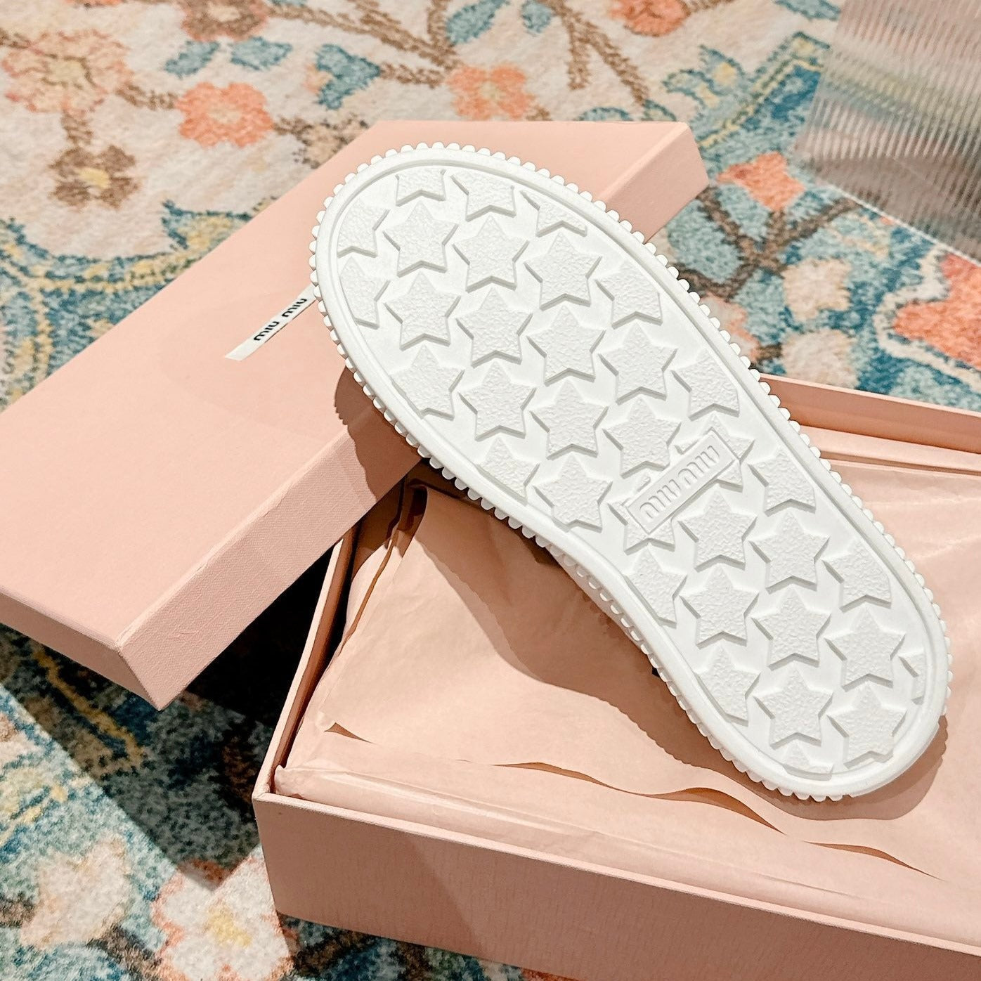 Sneakers Mules White Canvas - 35