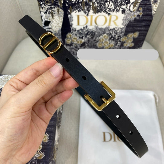 DIOR 25S BELT 15 MM IN BLACK CALFSKIN 559726 - 30