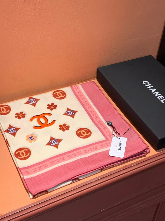 ШАРФ CHANEL 25S 140 З КАШМІРУ 931507