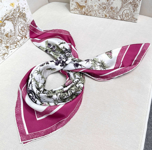 ХУСТКА DIOR 90 СМ З ШОВКУ 702043