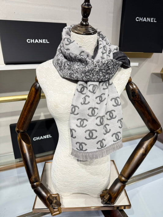 ШАРФ CHANEL 25S 185 СМ З КАШМІРУ 943078