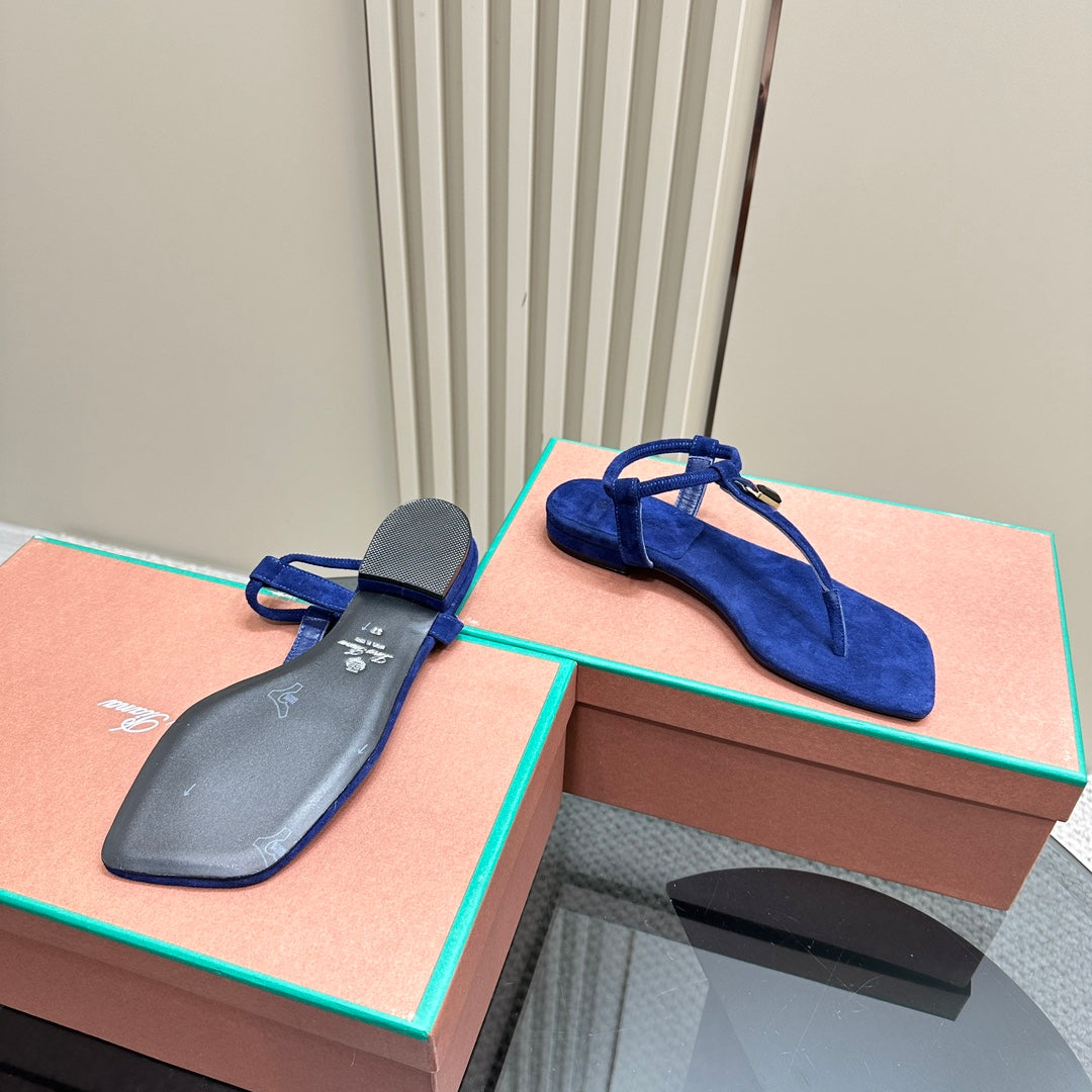 LP MINDIL SANDAL COBALT SUEDE - 35