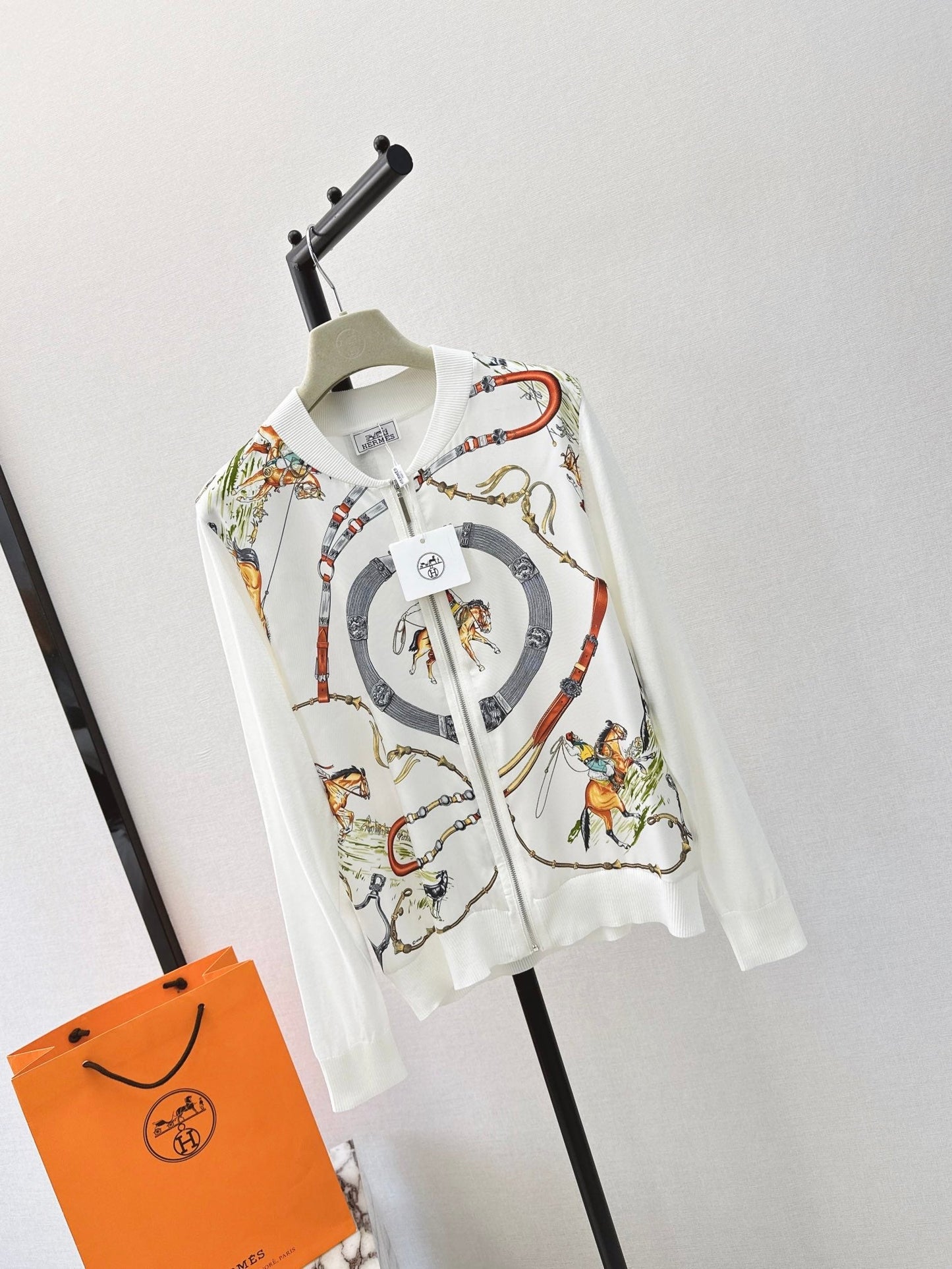 HERMES 26S KNIT CARDIGAN 513