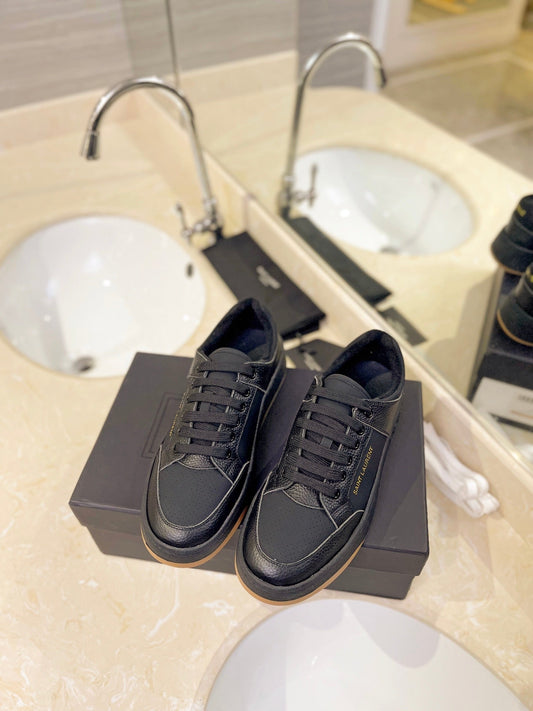 SL SL/61 SNEAKERS BLACK CALFSKIN - 35