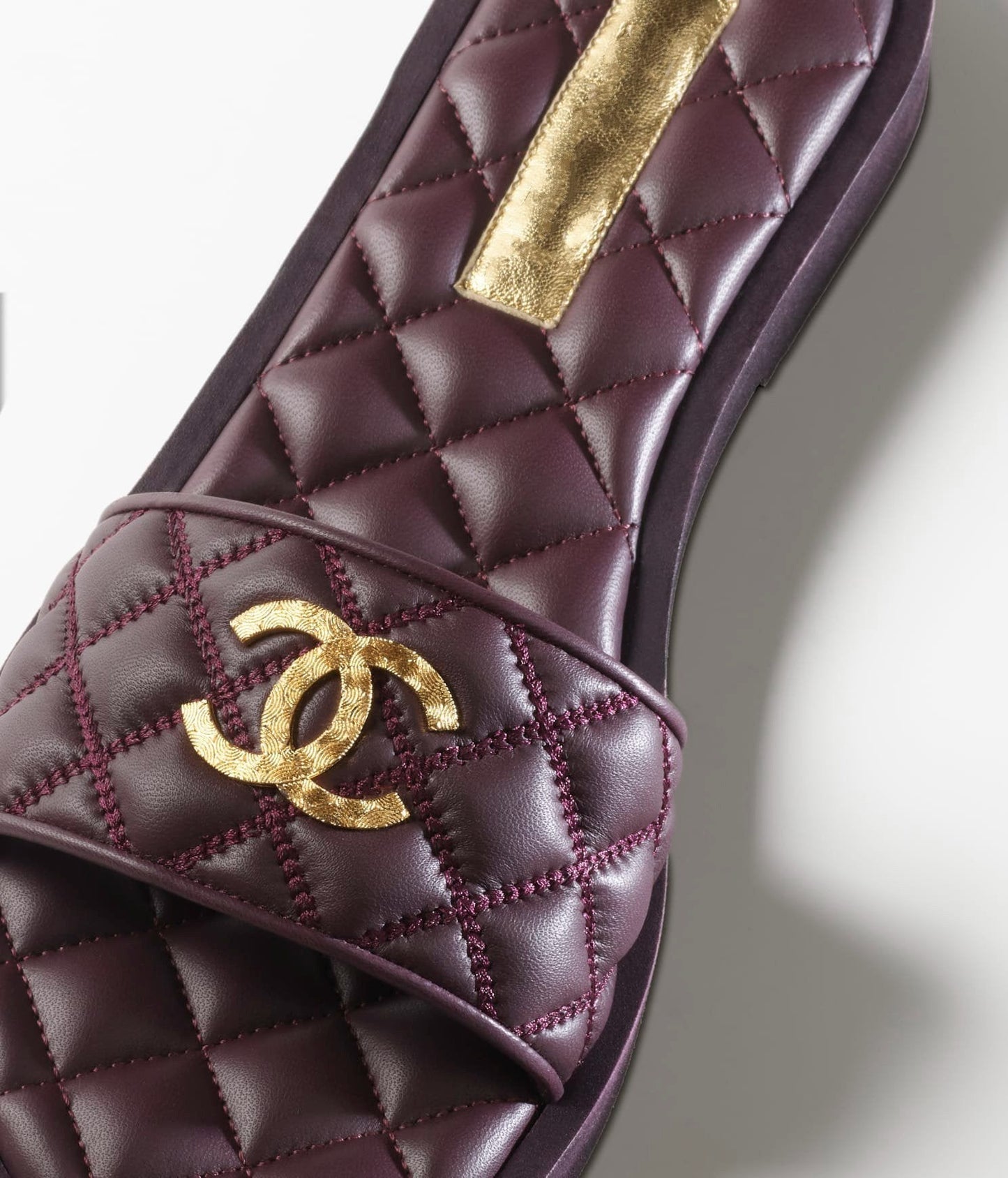 MULES BURGUNDY LAMBSKIN LAMBSKIN - 35