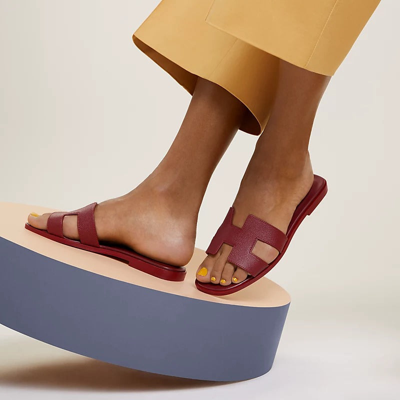 0RAN SANDAL ROUGE H - 35