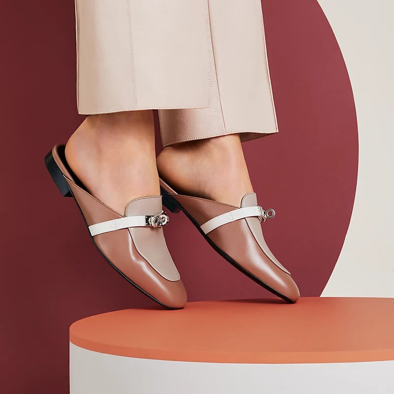 0z Mule Multicolore Rose Perle - 35