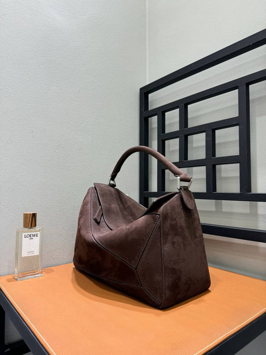 LOEWE Puzzle Bag for Men – Brown