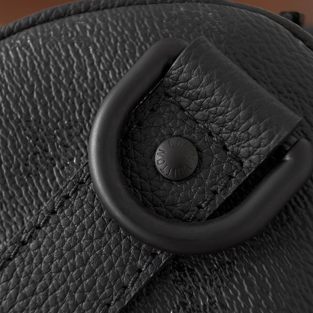 Louis Vuitton Keepall Bandoulière LV Aerogram – Black