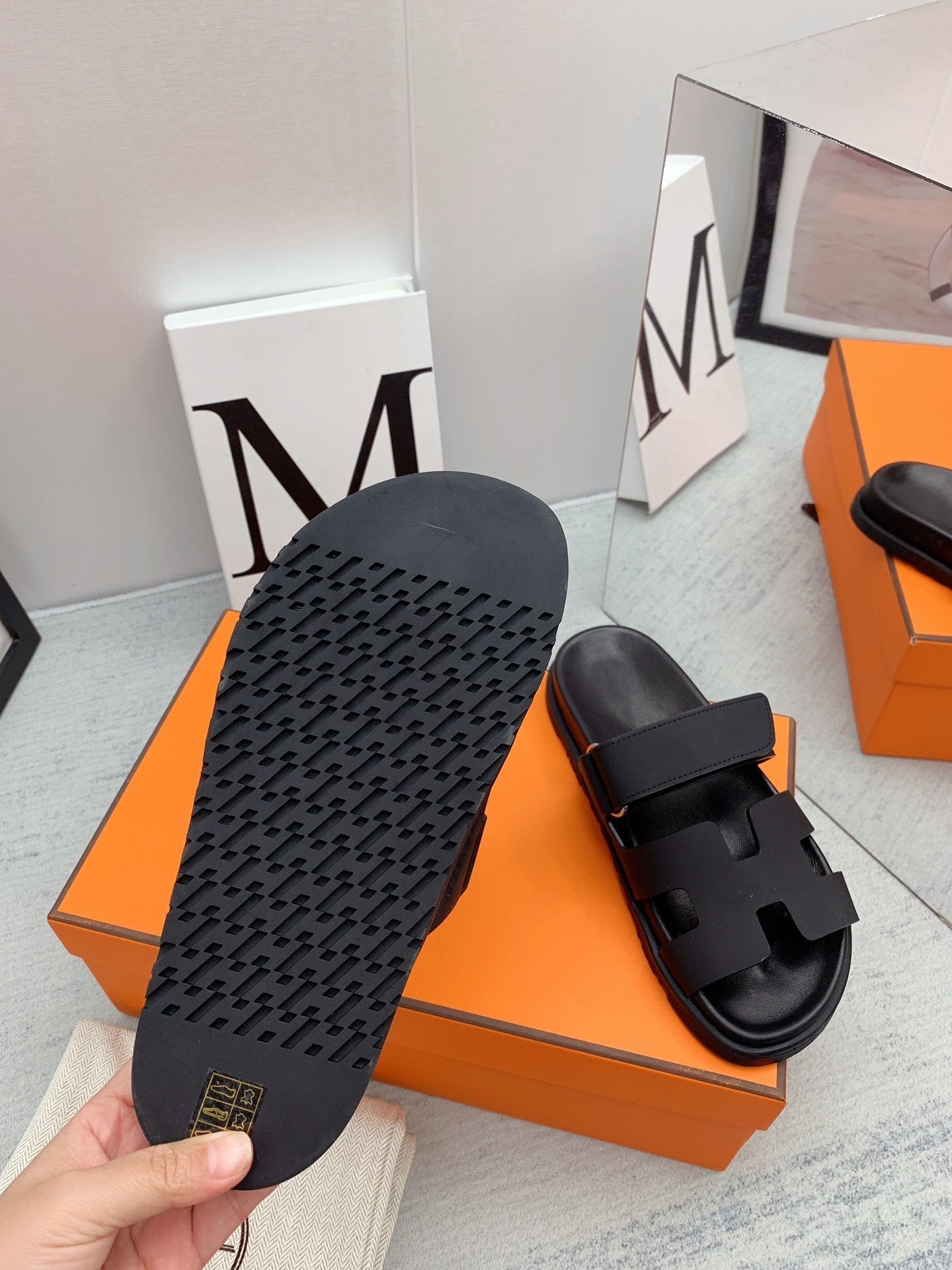 Chypre Sandal Black - 35