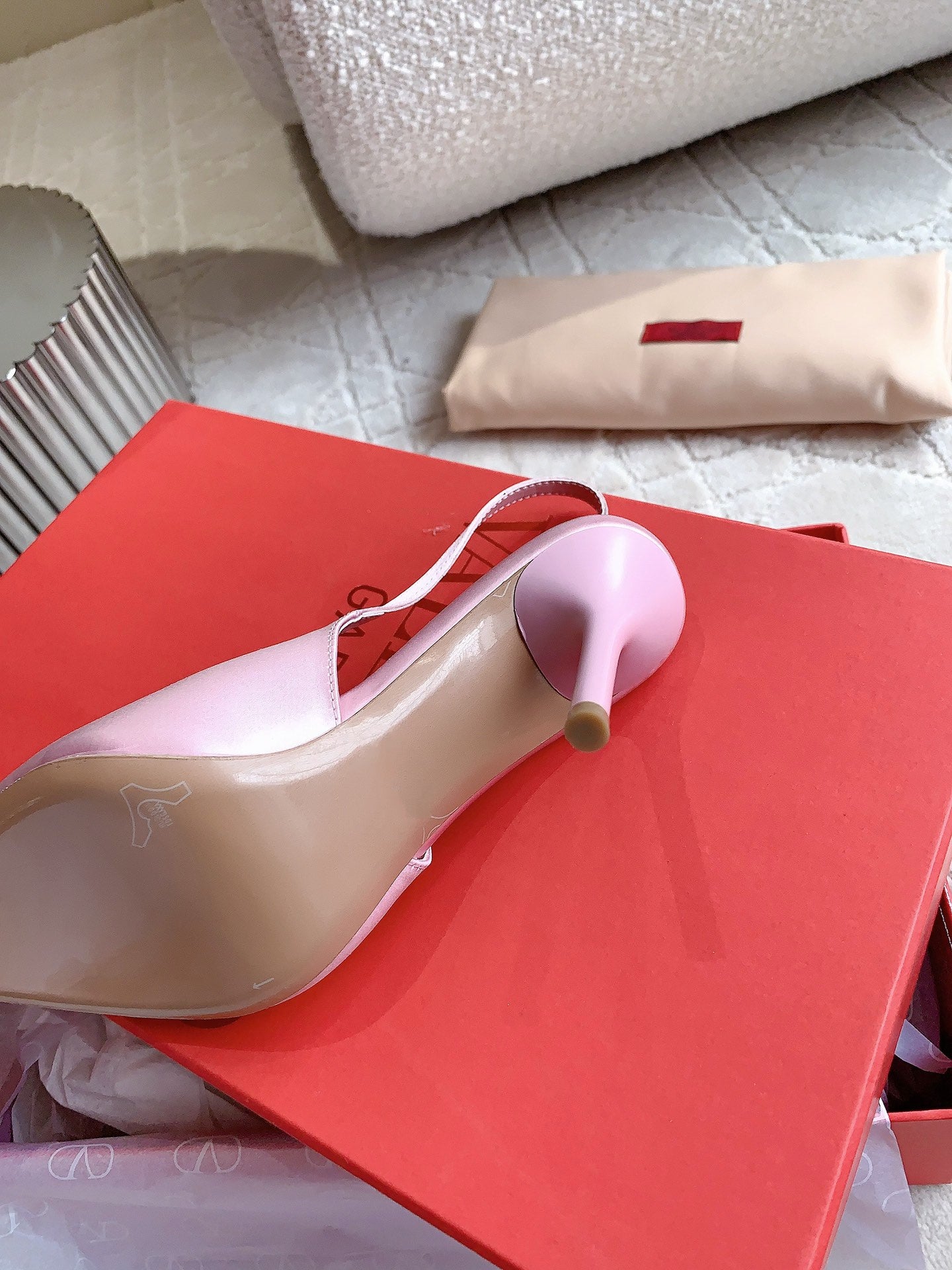 Vlogo Slingback Pump 90MM Pink - 35