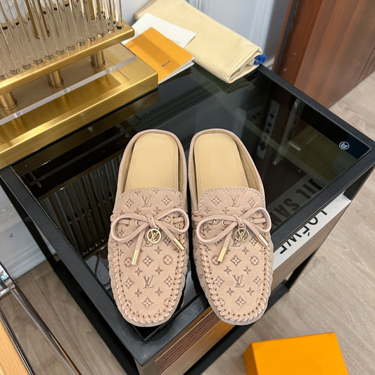 LV COSY FLAT LOGO STAMPING BEIGE - 35