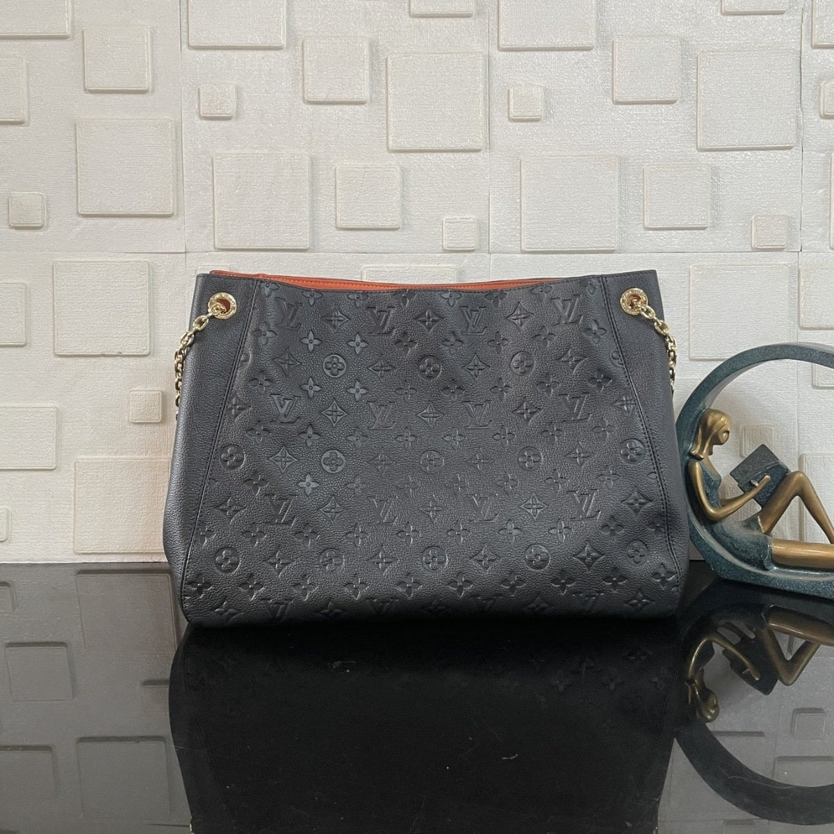 Super Vip 1:1 – Louis Vuitton Anytime MM Bag Black 42Cm M14324