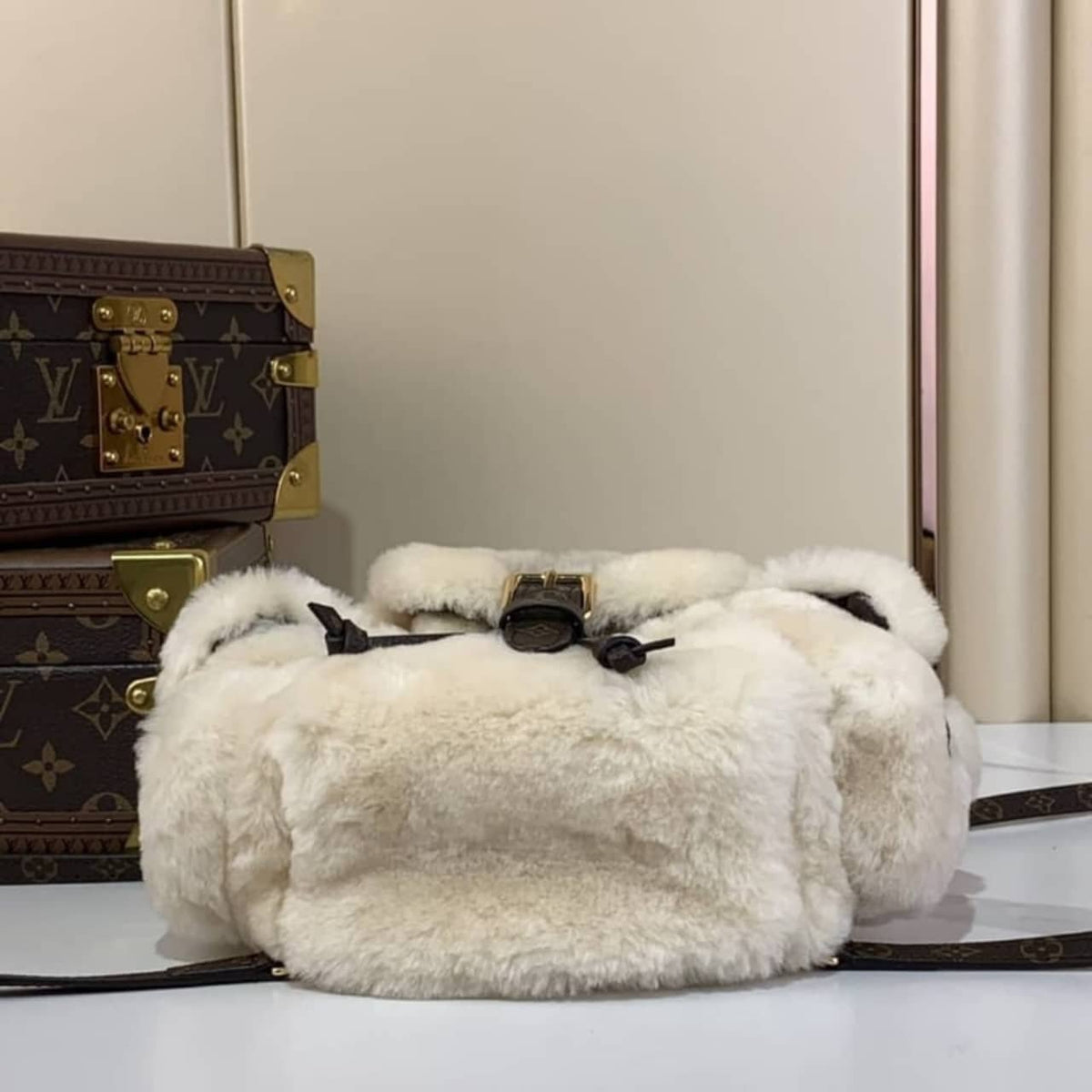 Super Vip 1:1 – Louis Vuitton Nano Teddy Backpack 25Cm M11919
