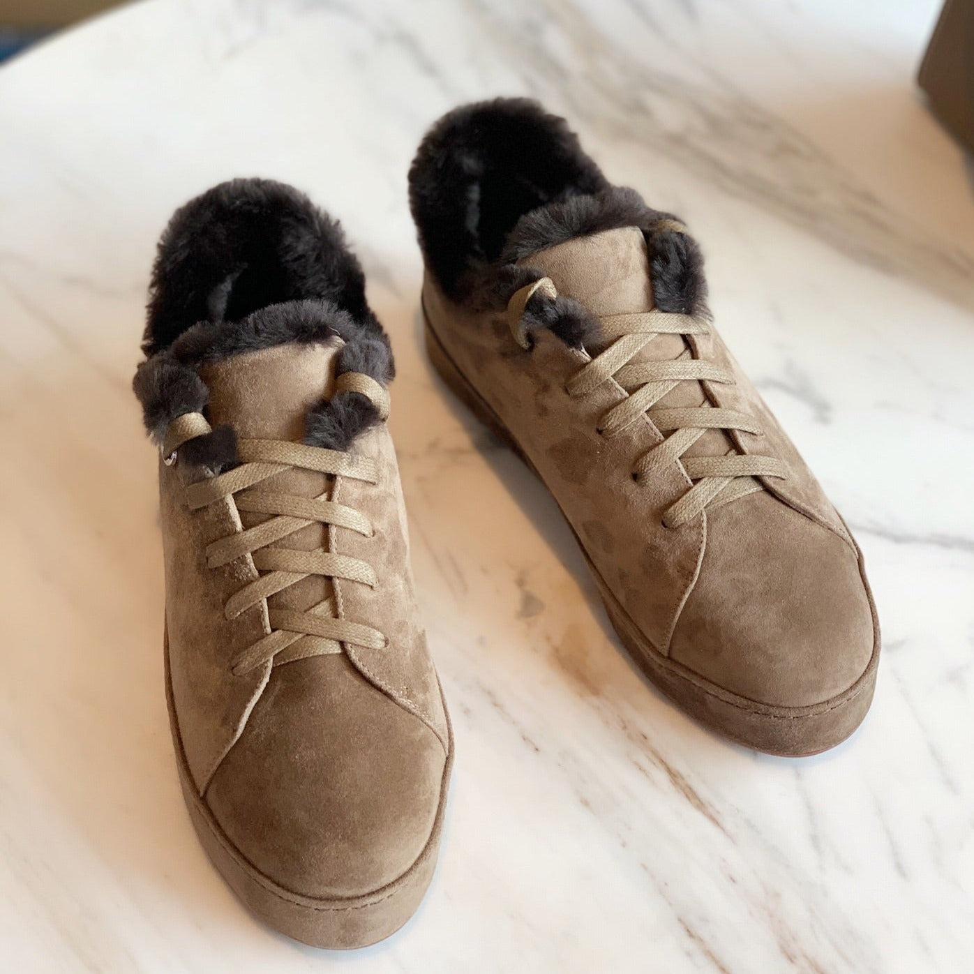 LP WINTER NUAGES SNEAKERS CEDAR LAMBSKIN - 35
