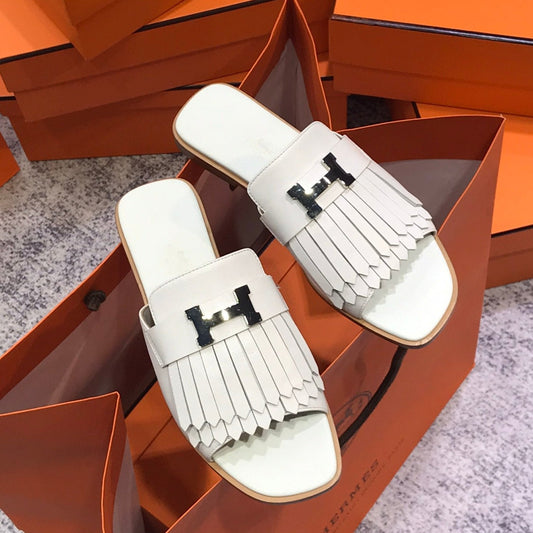 ROYAL SANDAL WHITE LAMBSKIN - 35