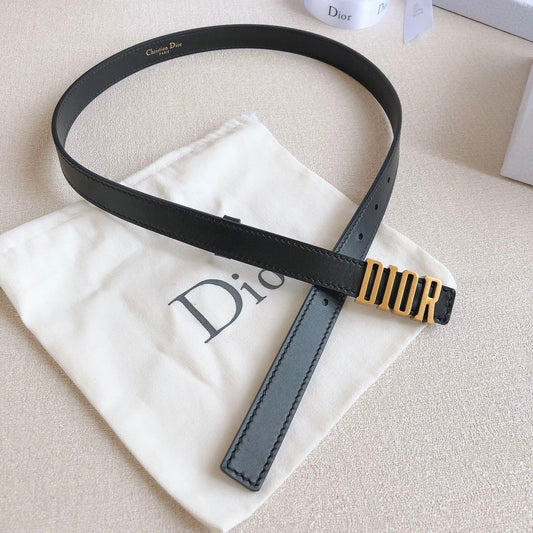 DIOR 25S BELT 20 MM IN BLACK CALFSKIN 613178 - 30