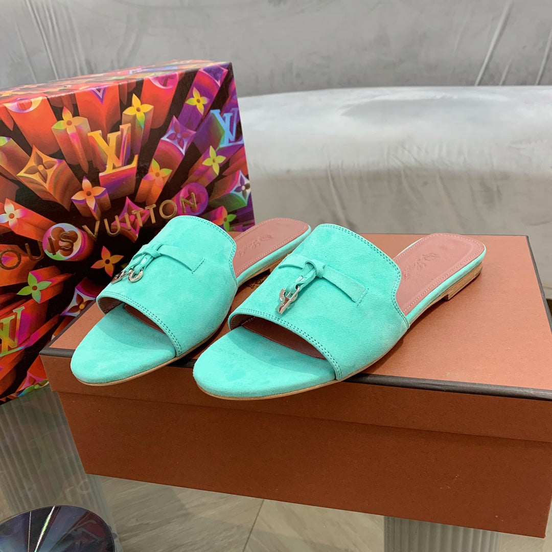 LP SUMMER CHARMS SANDALS SKY SUEDE - 35