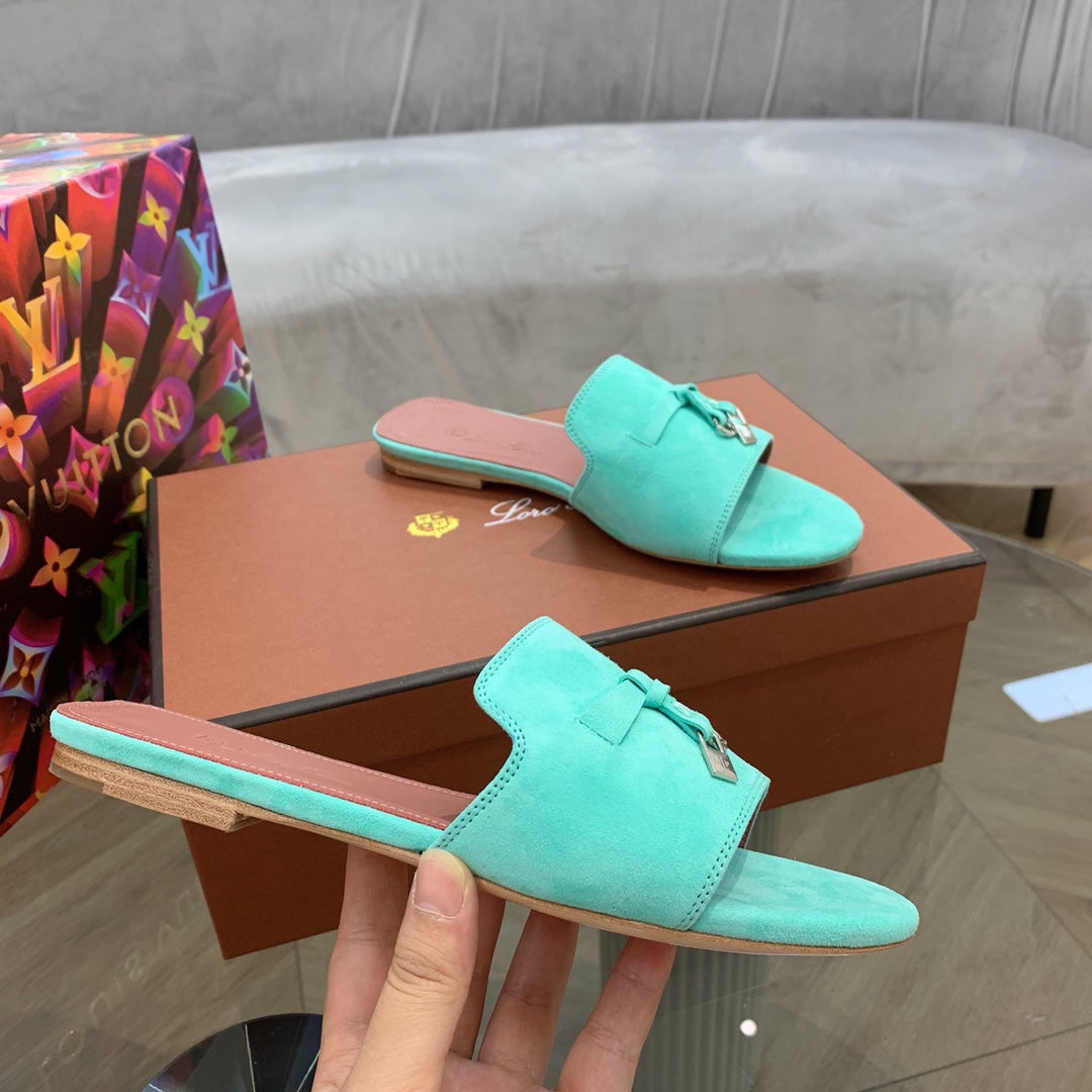 LP SUMMER CHARMS SANDALS SKY SUEDE - 35