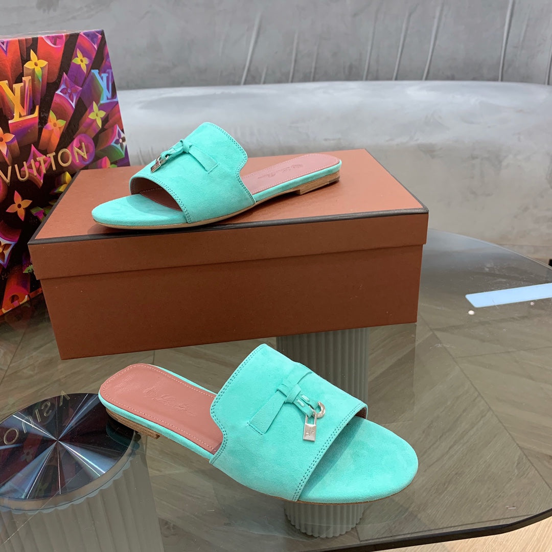 LP SUMMER CHARMS SANDALS SKY SUEDE - 35