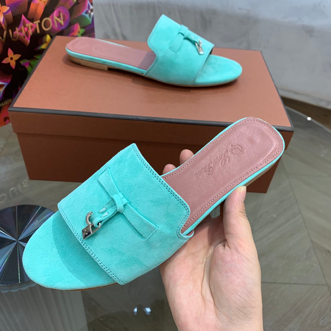 LP SUMMER CHARMS SANDALS SKY SUEDE - 35