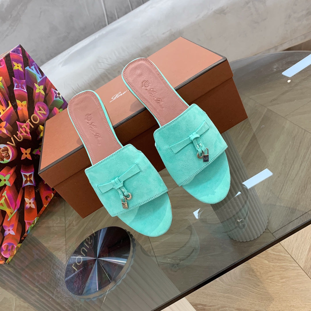 LP SUMMER CHARMS SANDALS SKY SUEDE - 35