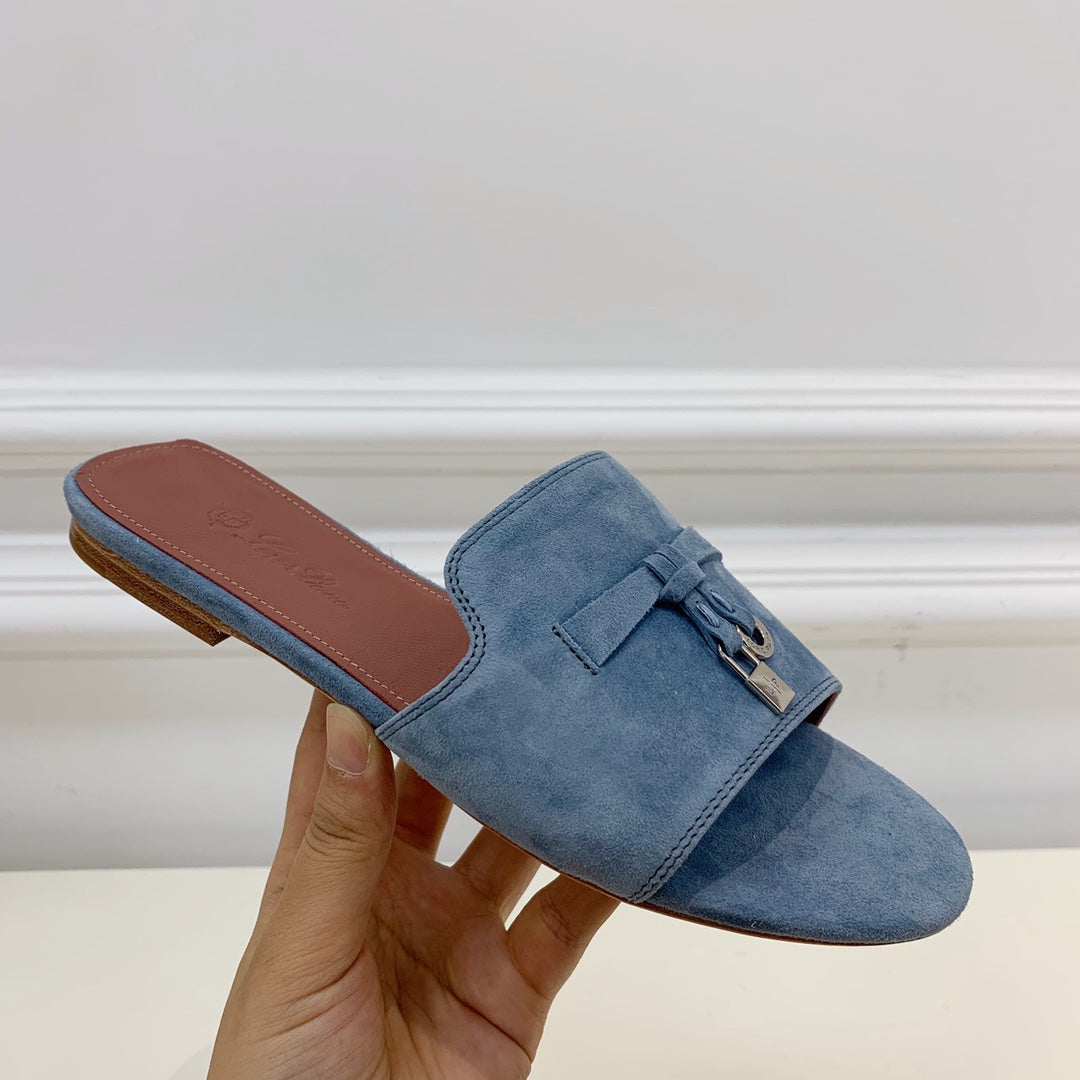 LP SUMMER CHARMS SANDALS SAPPHIRE SUEDE - 35