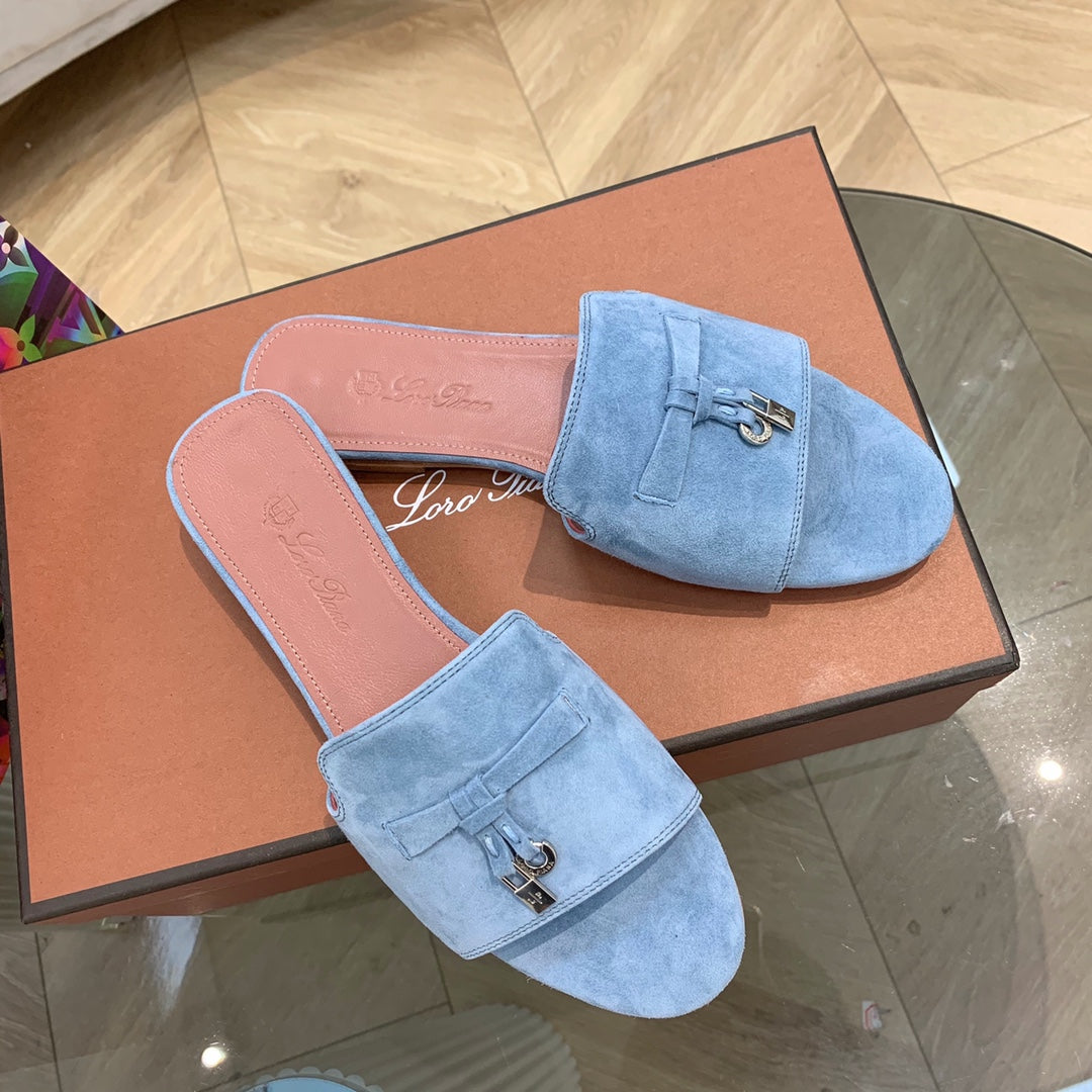 LP SUMMER CHARMS SANDALS SAPPHIRE SUEDE - 35