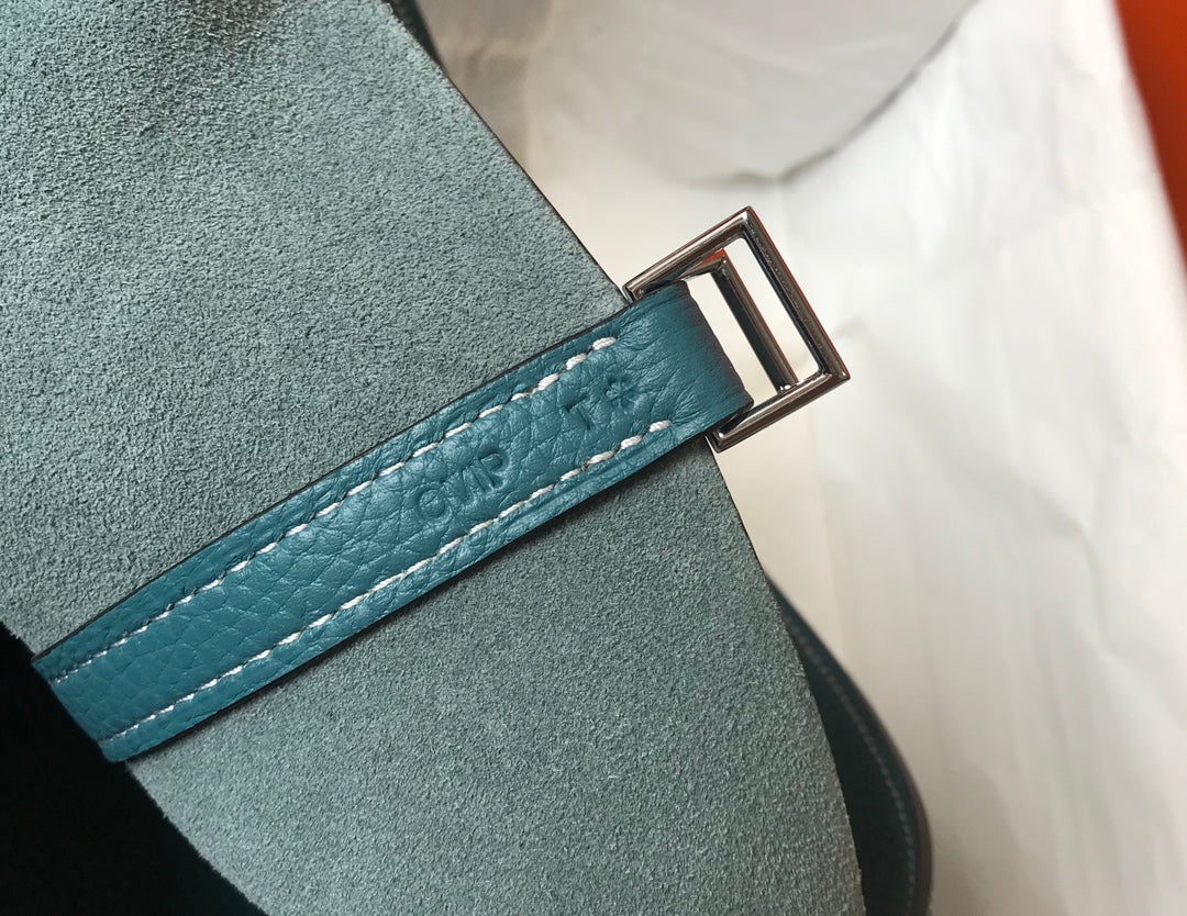 picotin lock teal togo ghw - 18 x 19 x 13.5 cm