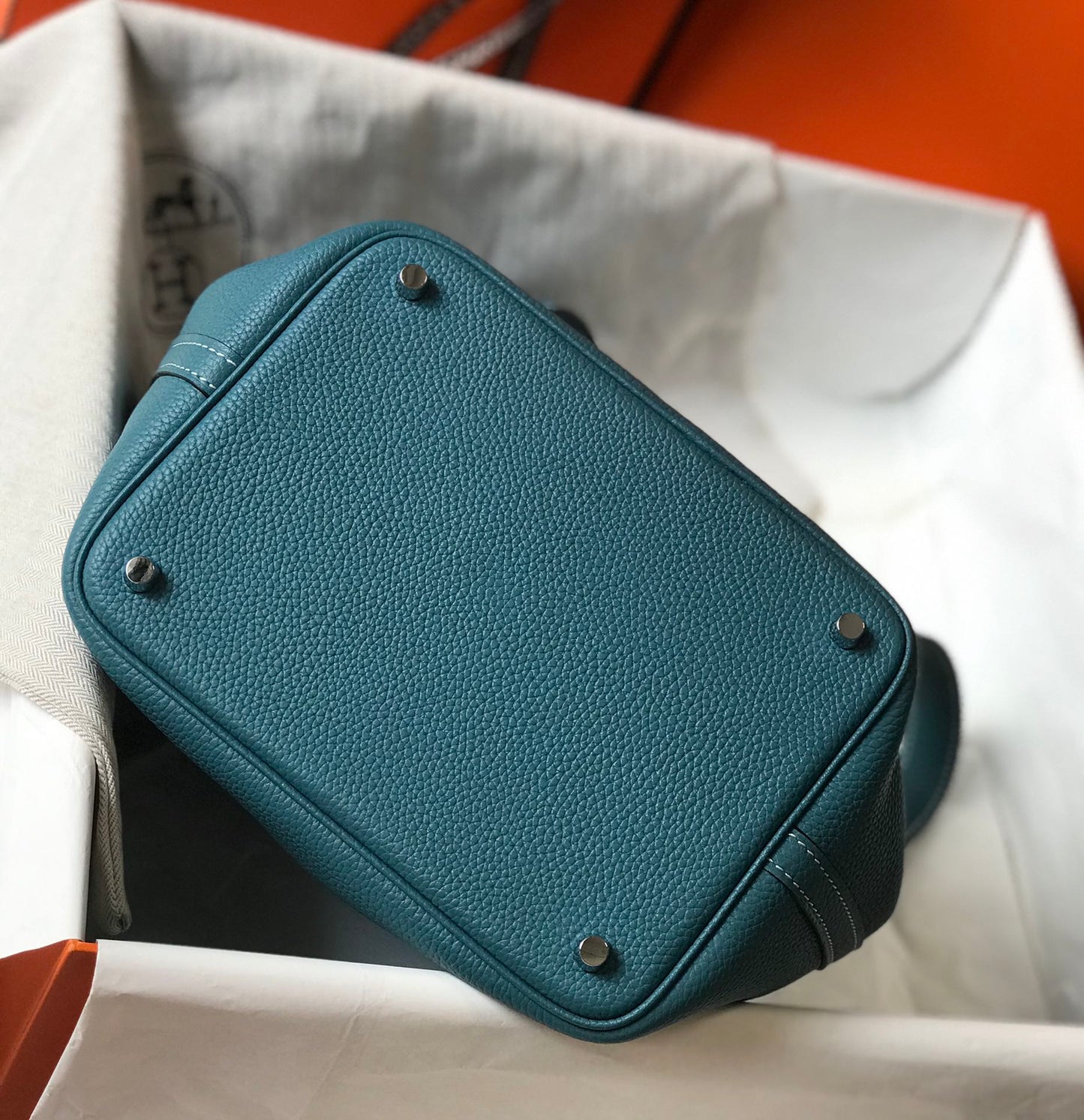 picotin lock teal togo ghw - 18 x 19 x 13.5 cm