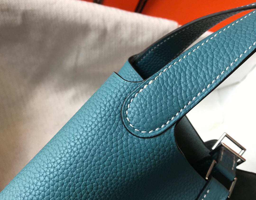 picotin lock teal togo ghw - 18 x 19 x 13.5 cm