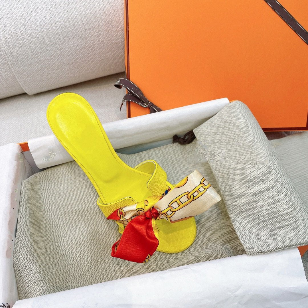 0asis Sandal Epsom Calfskin Lemon - 35