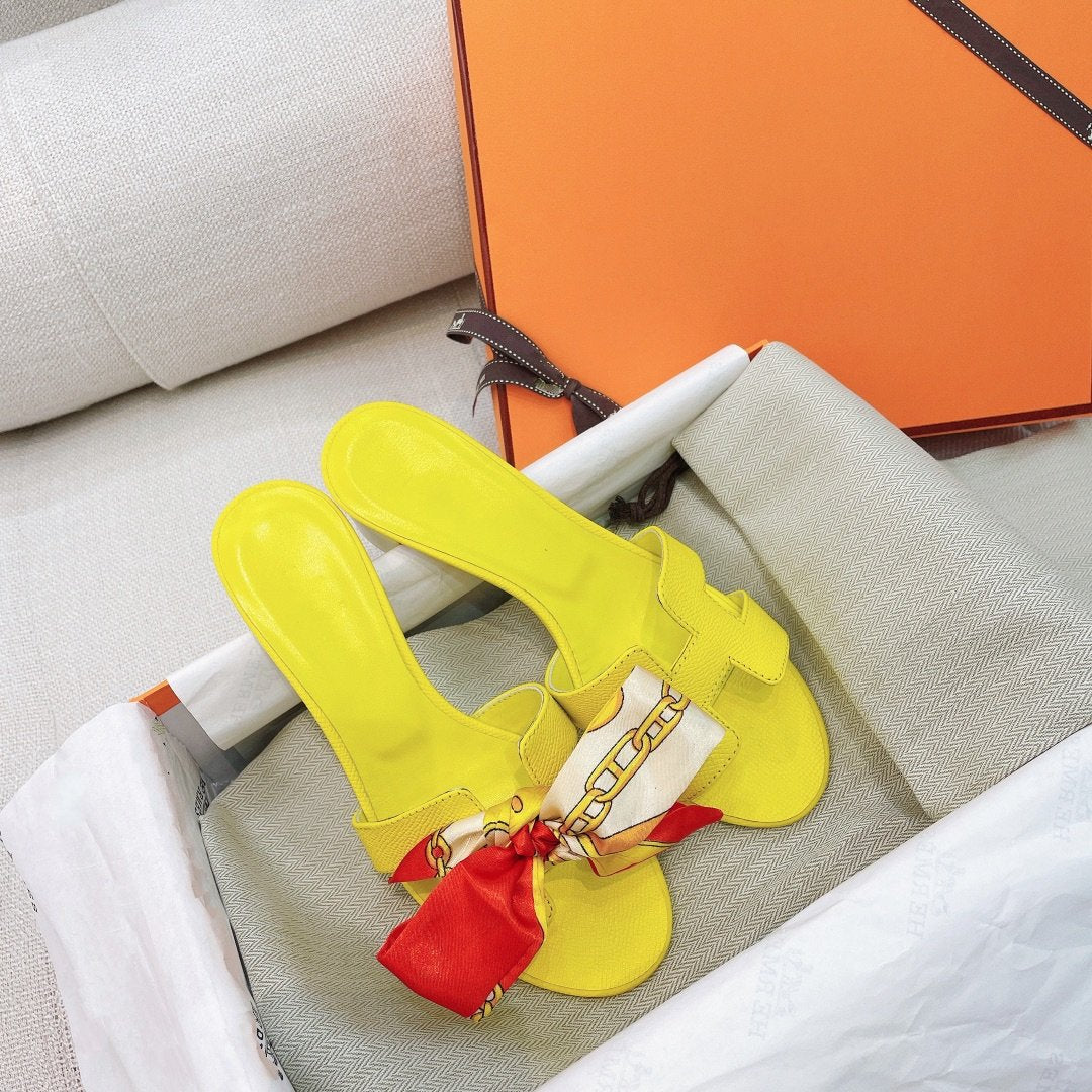 0asis Sandal Epsom Calfskin Lemon - 35