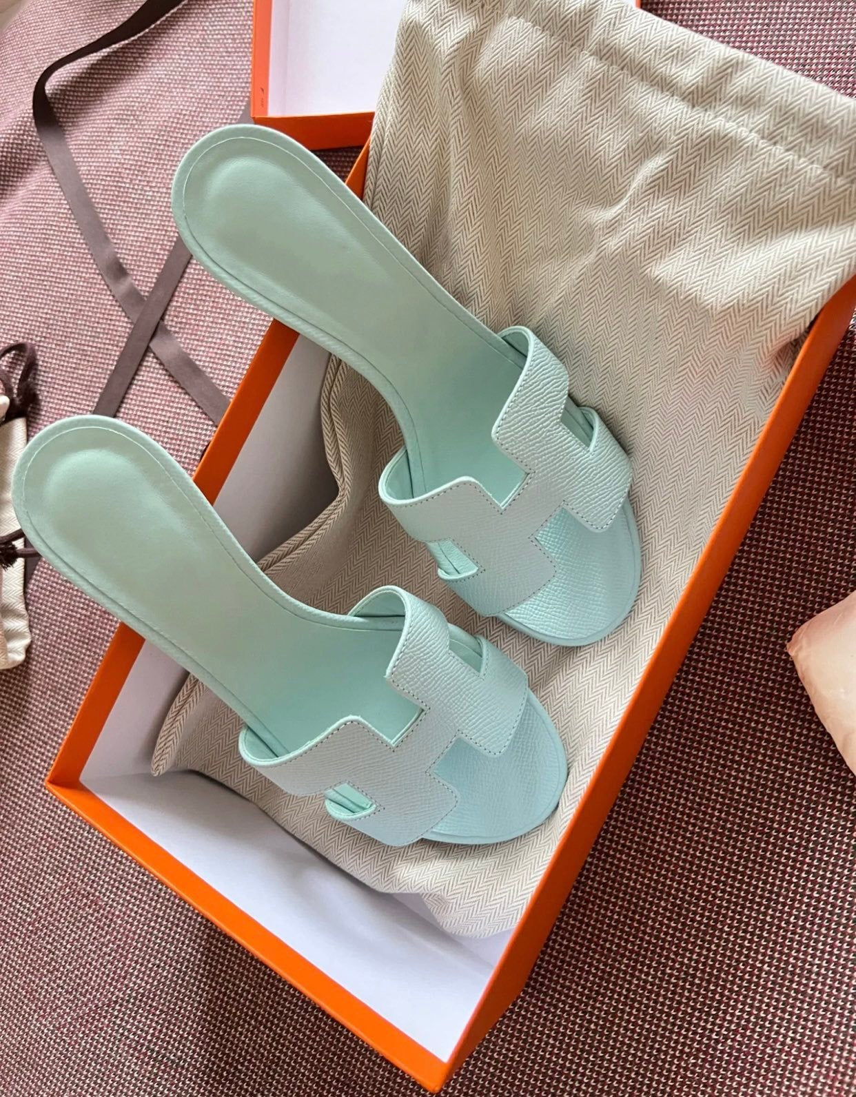 0asis Sandal Epsom Calfskin ICE - 35