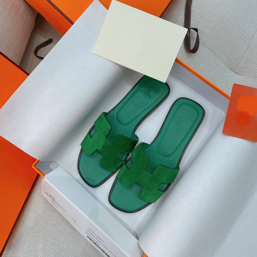 0ran Sandal Ocean Leather/Suede - 35