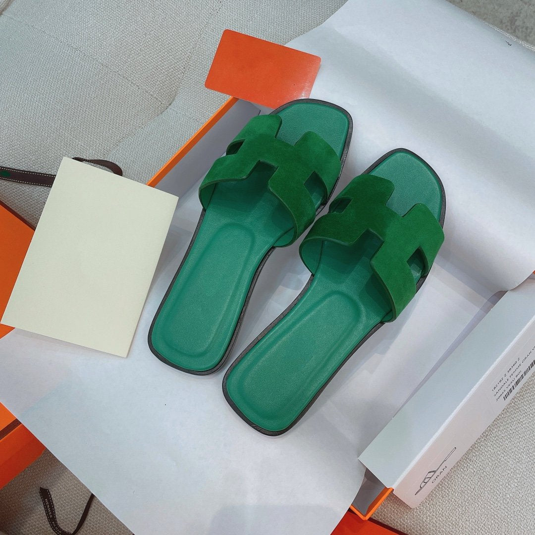 0ran Sandal Ocean Leather/Suede - 35