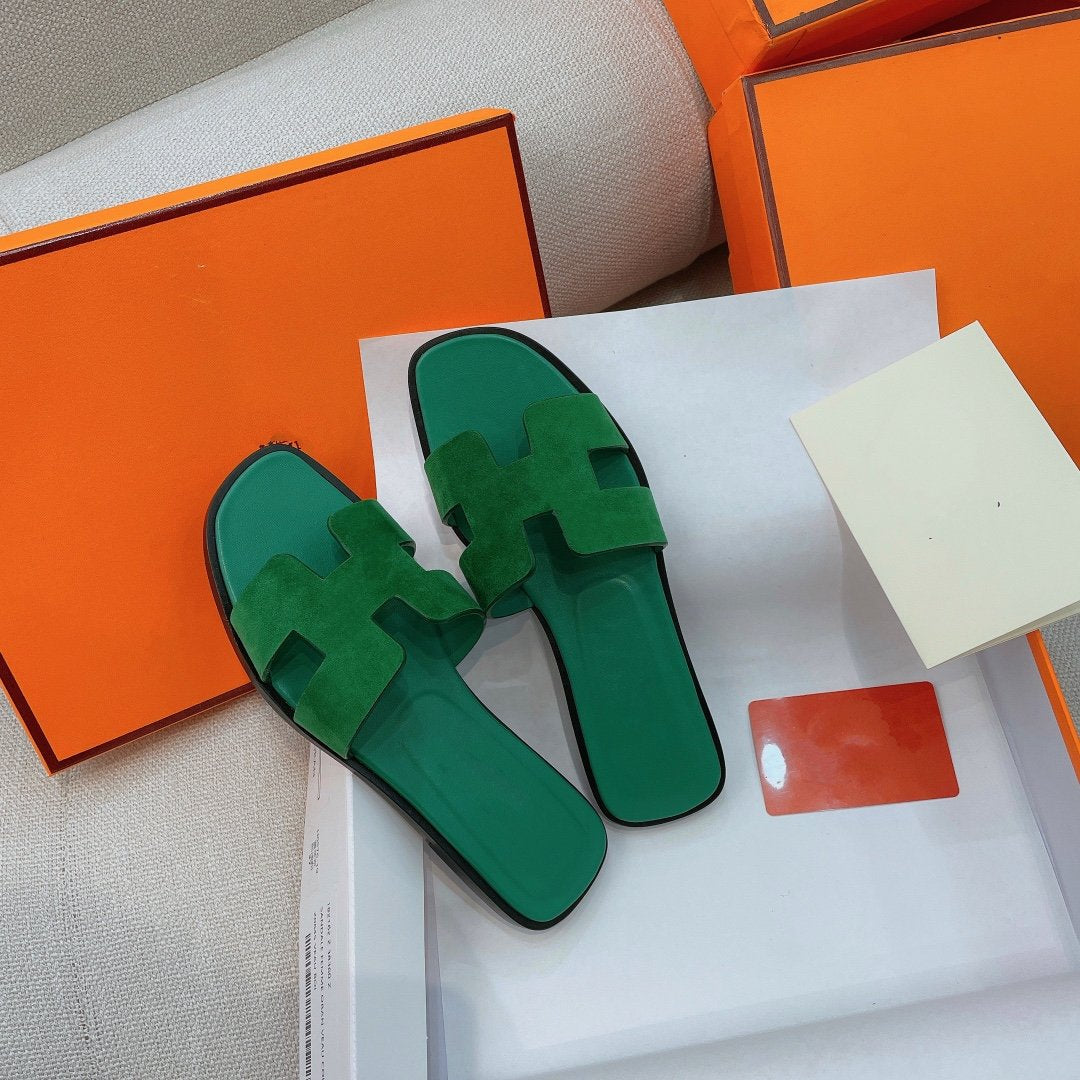 0ran Sandal Ocean Leather/Suede - 35