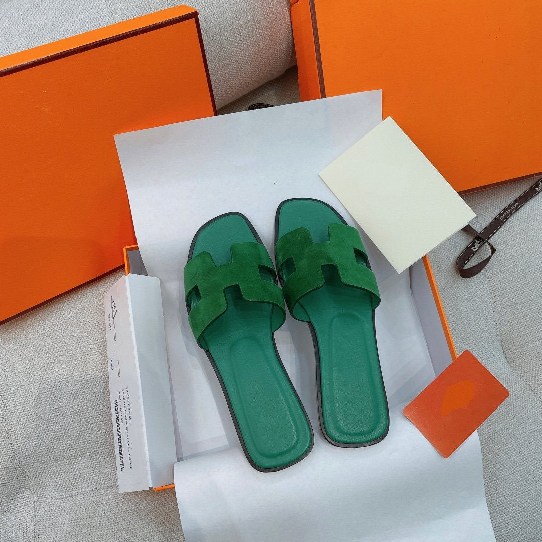 0ran Sandal Ocean Leather/Suede - 35