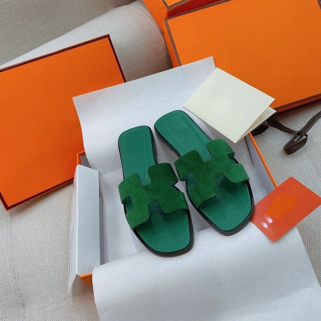 0ran Sandal Ocean Leather/Suede - 35