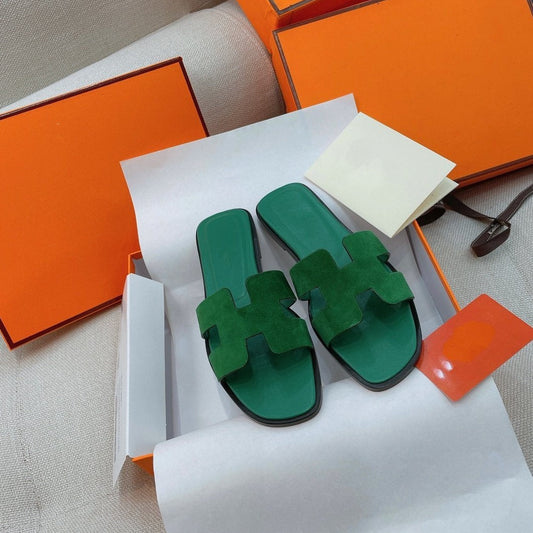0ran Sandal Ocean Leather/Suede - 35