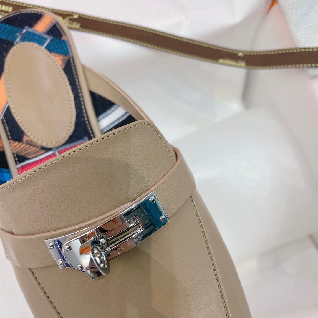 0Z Mule Brown Calfskin - 35
