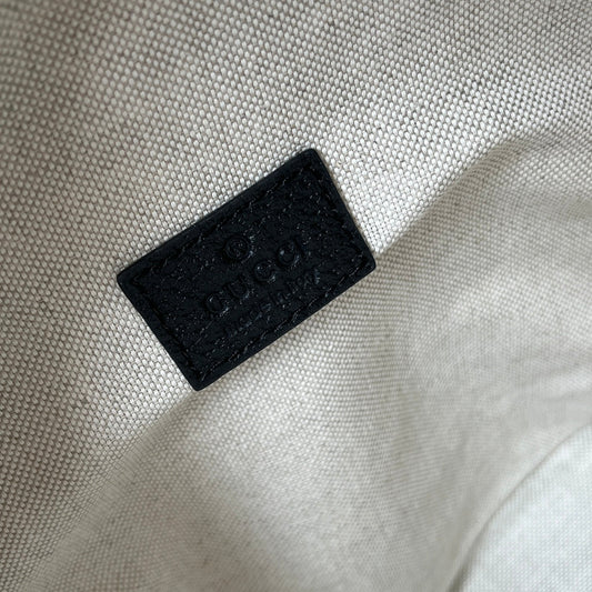 Сумка GGxADIDAS OPHIDIA через плече 22 з чорно-білої телячої шкіри