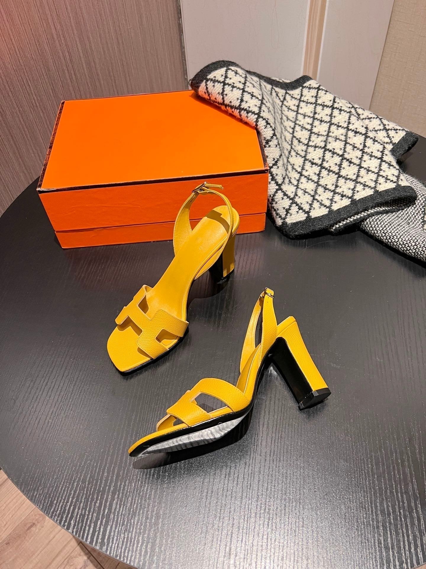 Slingback Sandal Eternite 95 Yellow - 35