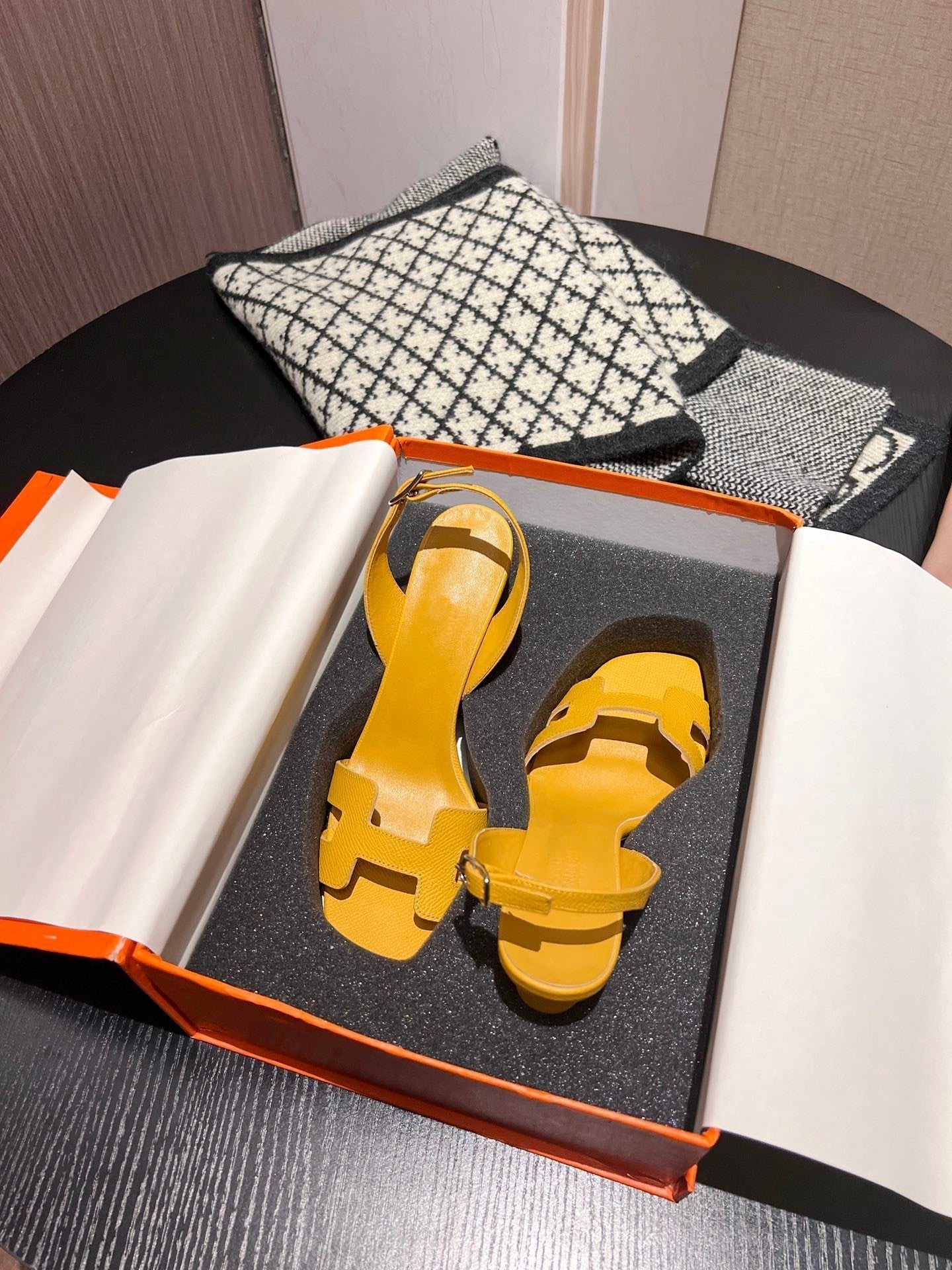 Slingback Sandal Eternite 95 Yellow - 35