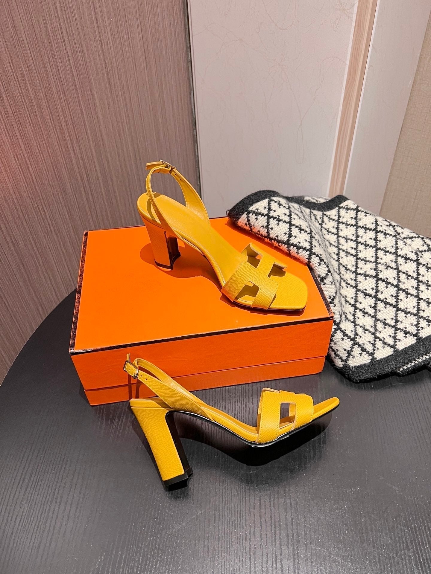 Slingback Sandal Eternite 95 Yellow - 35