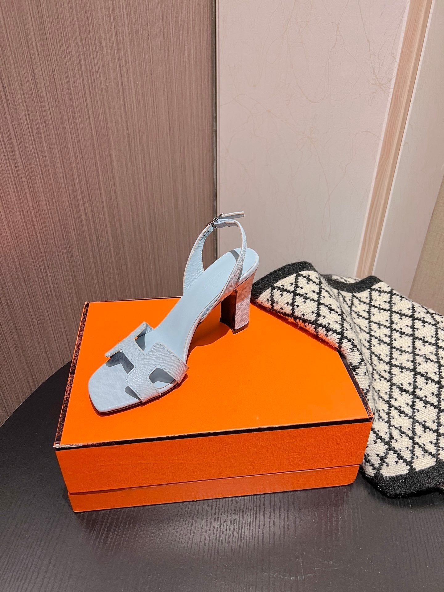 Slingback Sandal Eternite 95 Sky blue - 35