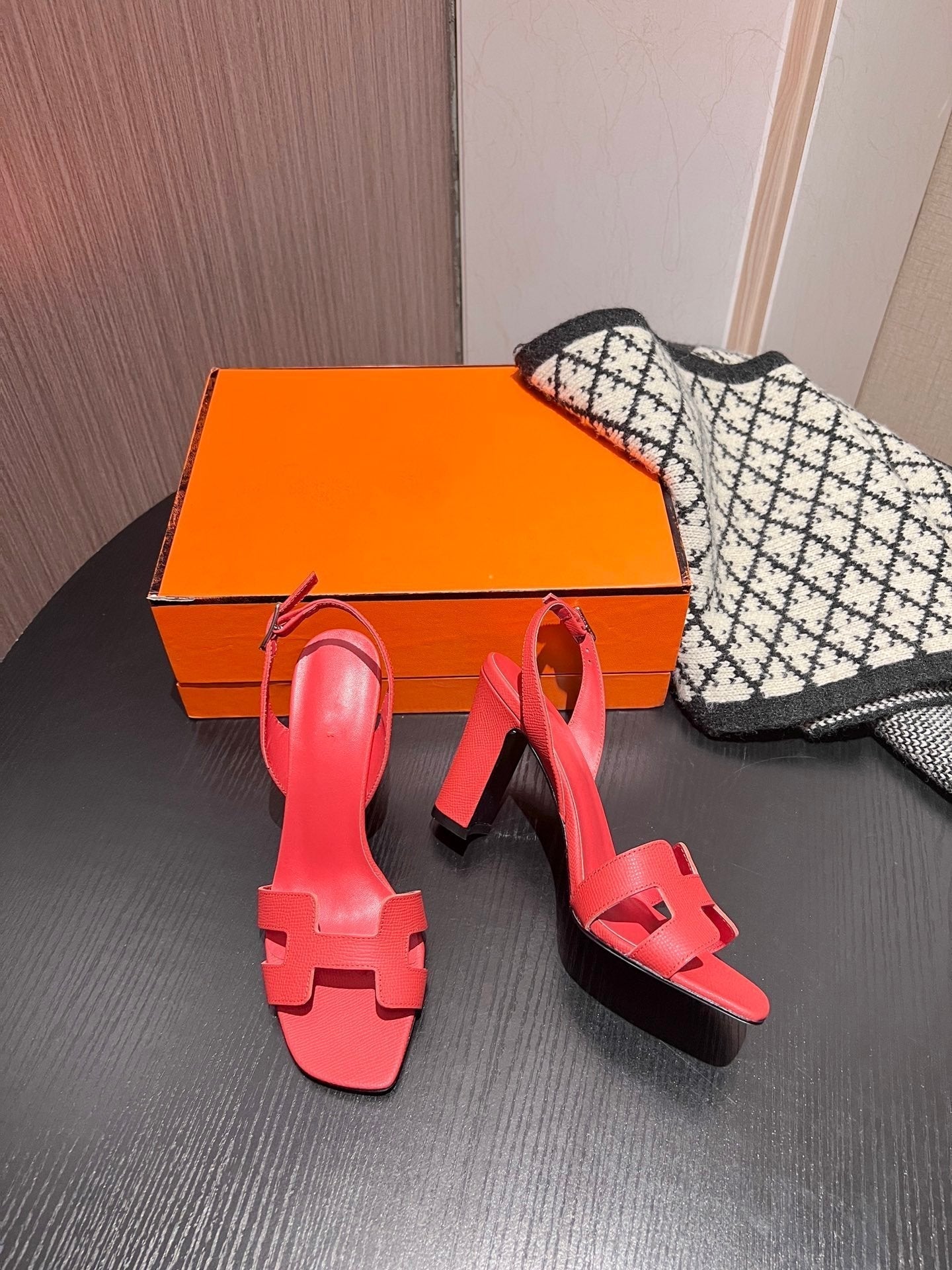 Slingback Sandal Eternite 95 Red - 35