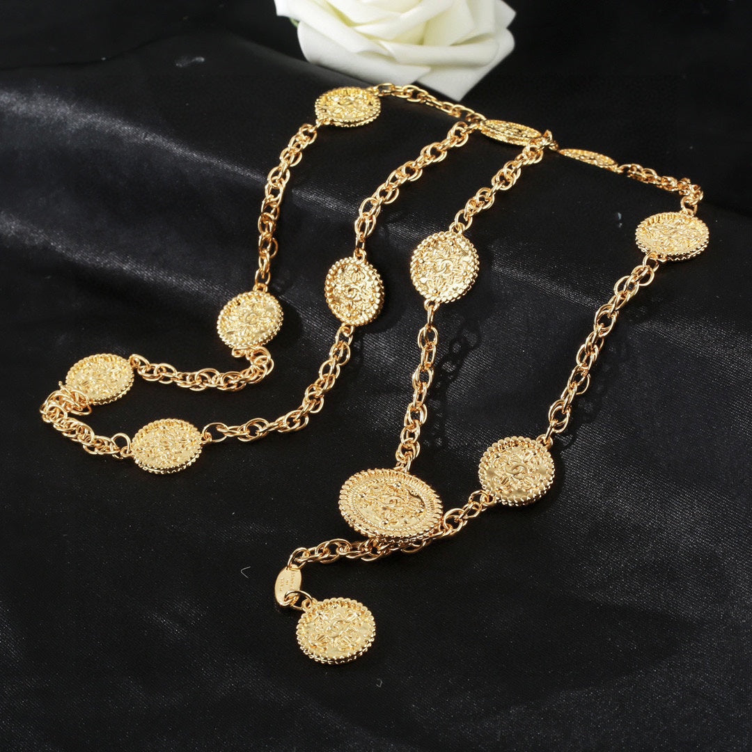 CHANEL 25S GOLD CHAIN BELT 610545 - 30