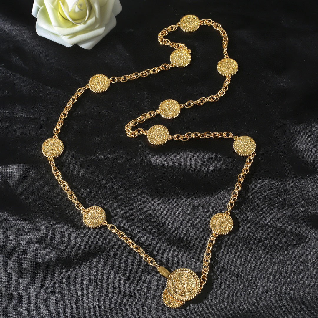 CHANEL 25S GOLD CHAIN BELT 610545 - 30