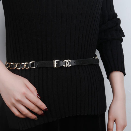 CHANEL 25S CHAIN BELT 610437 - 30